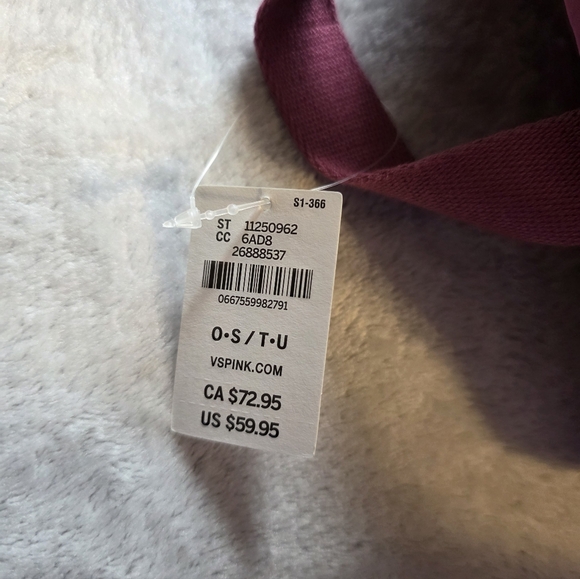 PINK Quilted Puffer Backpack - Picture 7 of 12